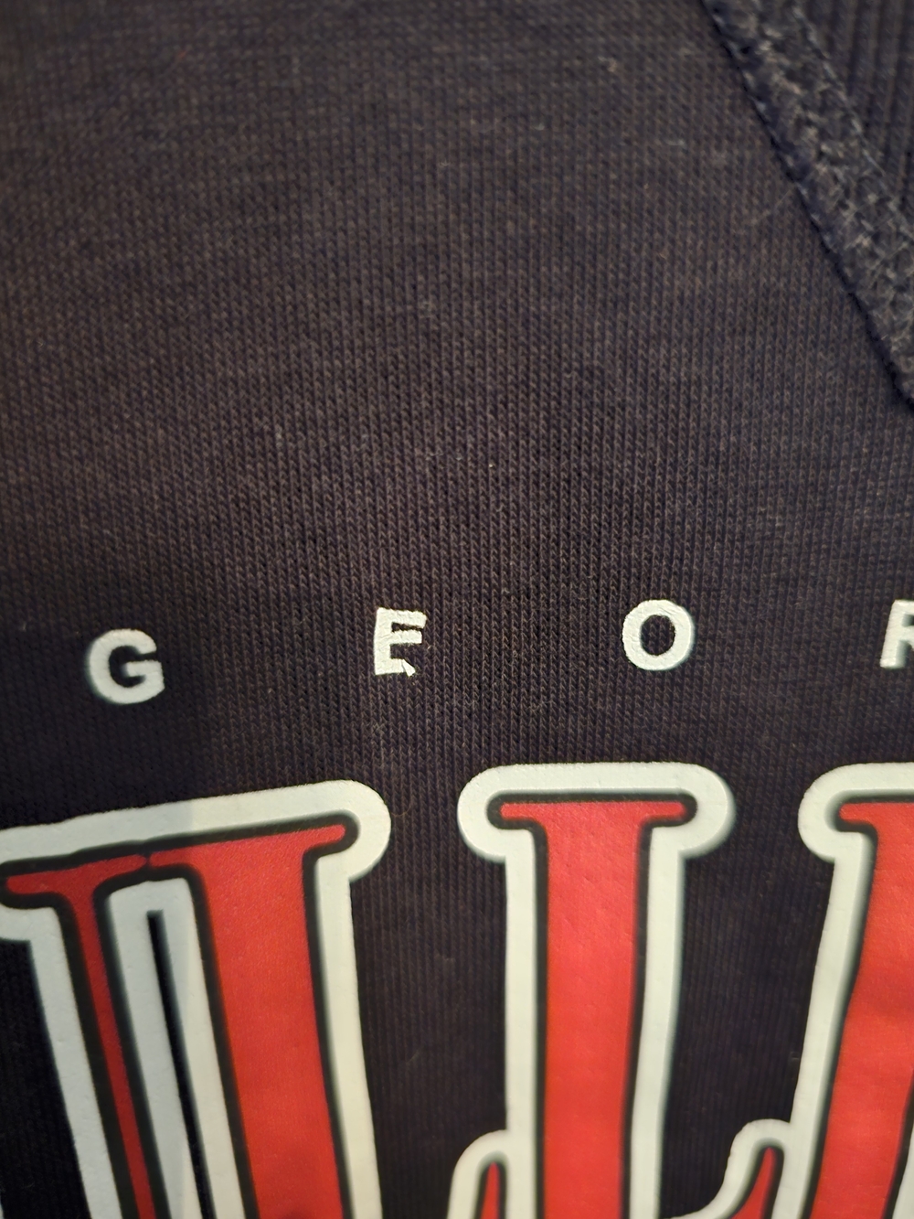 Gameday Couture University of Georgia Bulldogs Black Crewneck Sweatshirt SzM - Picture 2 of 5